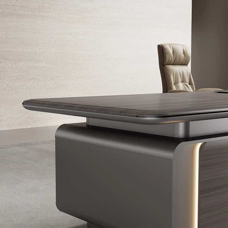 Foshan , Simple Modern Manager , Elegant CEO , Stylish Executive Table, Light Luxury'S Desk