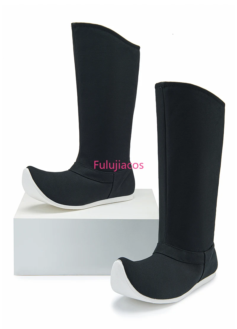 أحذية هانفو للرجال أحذية الصابون مينغ سونغ قماش زي قديم أحذية رجالية #6