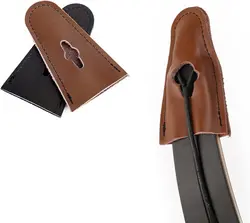 Archery Recurve Bow Limb Protector PU Guard Protector End Replacement Caps for Traditional Bow Longbow(1 Pair)