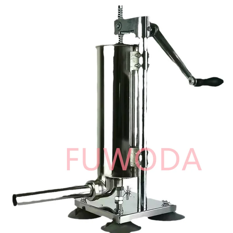 Description Picture 2 of itemVertical Manual Sausage Stuffer Machine Home Sausage Stuffer Food Filling Processors Machine Hot Selling Kitchen Meat Tool
