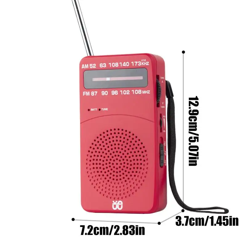 Am/Fm Radios For Home Am Fm Radios With Strong Reception Compact Receiver For Men Women Camping Survival Disaster Storm Outage