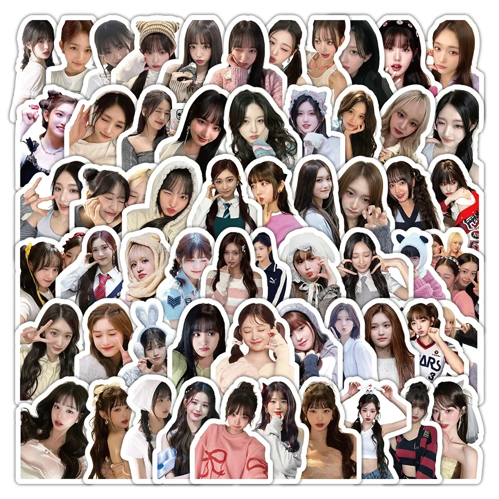 50/103Pcs Kpop Sticker New Album Korean Fashion Cute Group Idol Cards Photo Prints Pictures Fans Gift