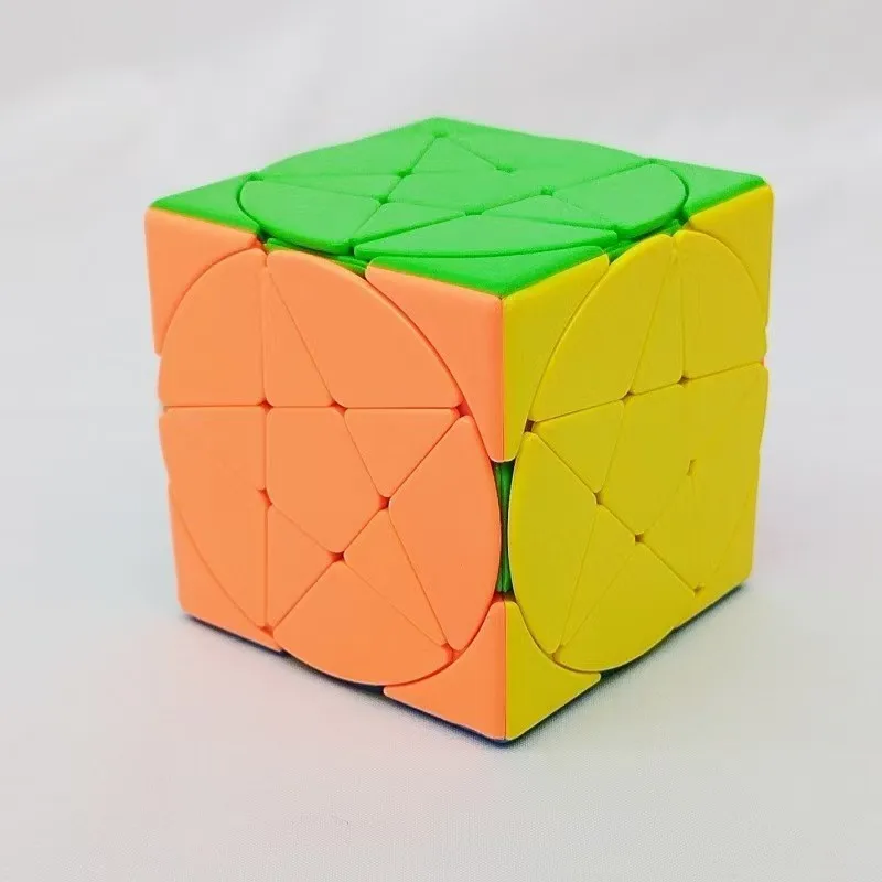 

Magic Pentacle Cube Profissional Strange-shape Stars Pentagram Magic Cube Competition Speed Puzzle Cubes Toys For Children Kids