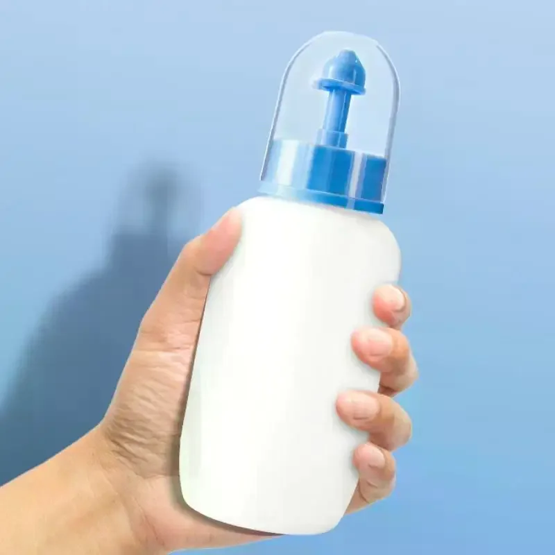 240/250ml Nasal Irrigator For Kids Nasal Wash Cleaner Bottle Adults Nose Neti Pot Avoid Allergic Rhinitis Sinusitis