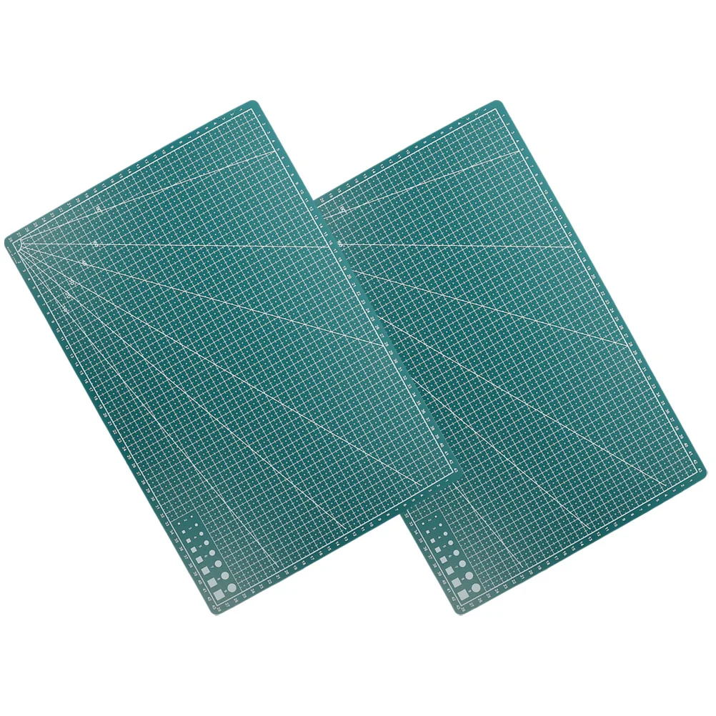 2 قطعة حصيرة قطع الحرف اليدوية صنعة بديعة يحافظ على الشكل بعد إعادة الاستخدام مثالية للفنانين والهواة واللحافات غير القابلة للانزلاق