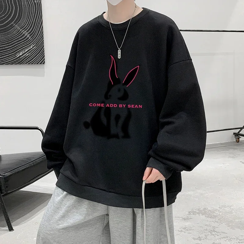 Men's Oversized Hoodie Off White Autumn Fashion Print Hoodies Oversize for Men 5XL Unisex Casual Wear Hoody Male Sweatshirt