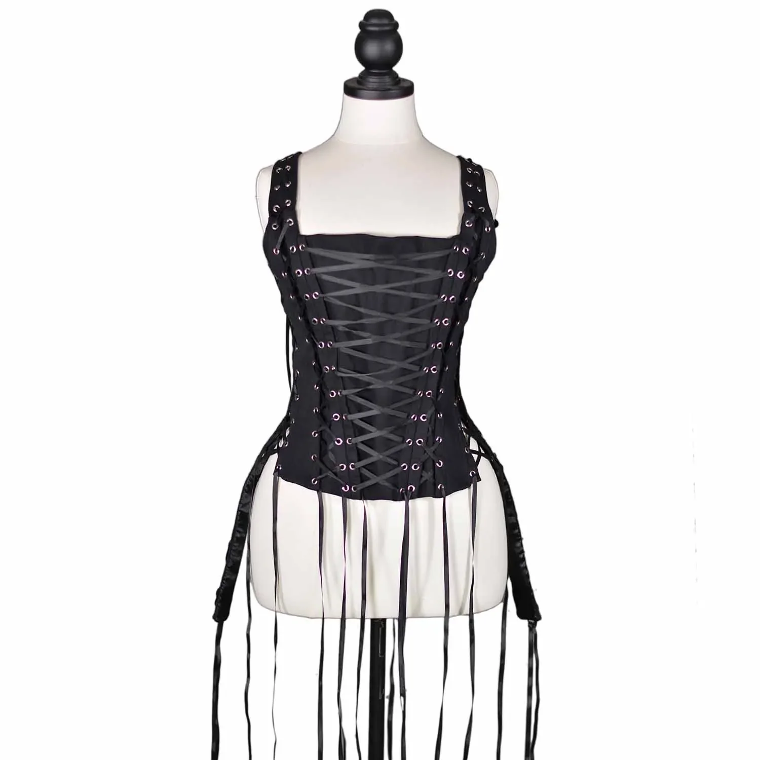 

Women Renaissance Medieval Off Shoulder Steampunk Gothic Corsets Victorian Girls Pirate Costume
