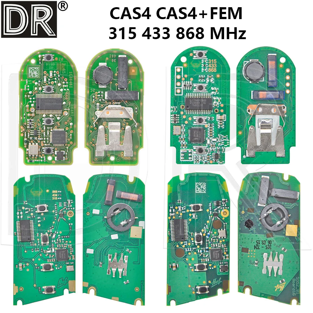 

DR OEM/Aftermarket ID49 PCF7945P PCF7953P 315/433/868 МГц Автомобильный дистанционный ключ Сменная печатная плата для BMW 1 3 5 7 серии X5 X6 3 GT