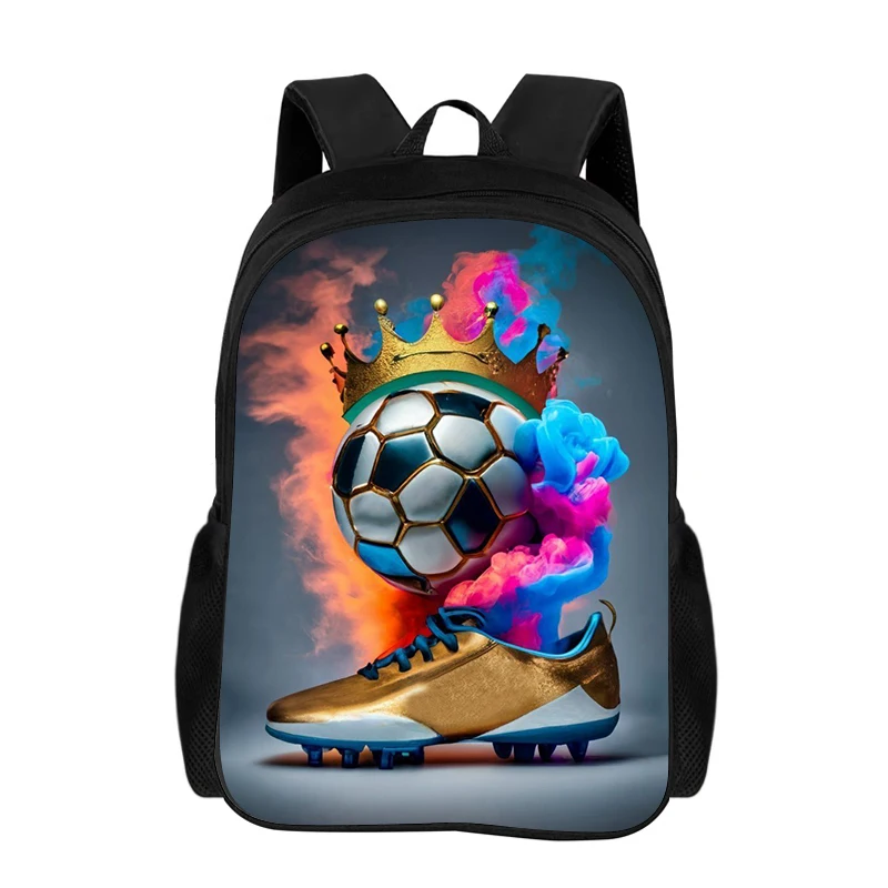 Sports Football Match Backpack Football Star School Large Capacity Backpack for Child Light Weight Child Knapsack Rucksack