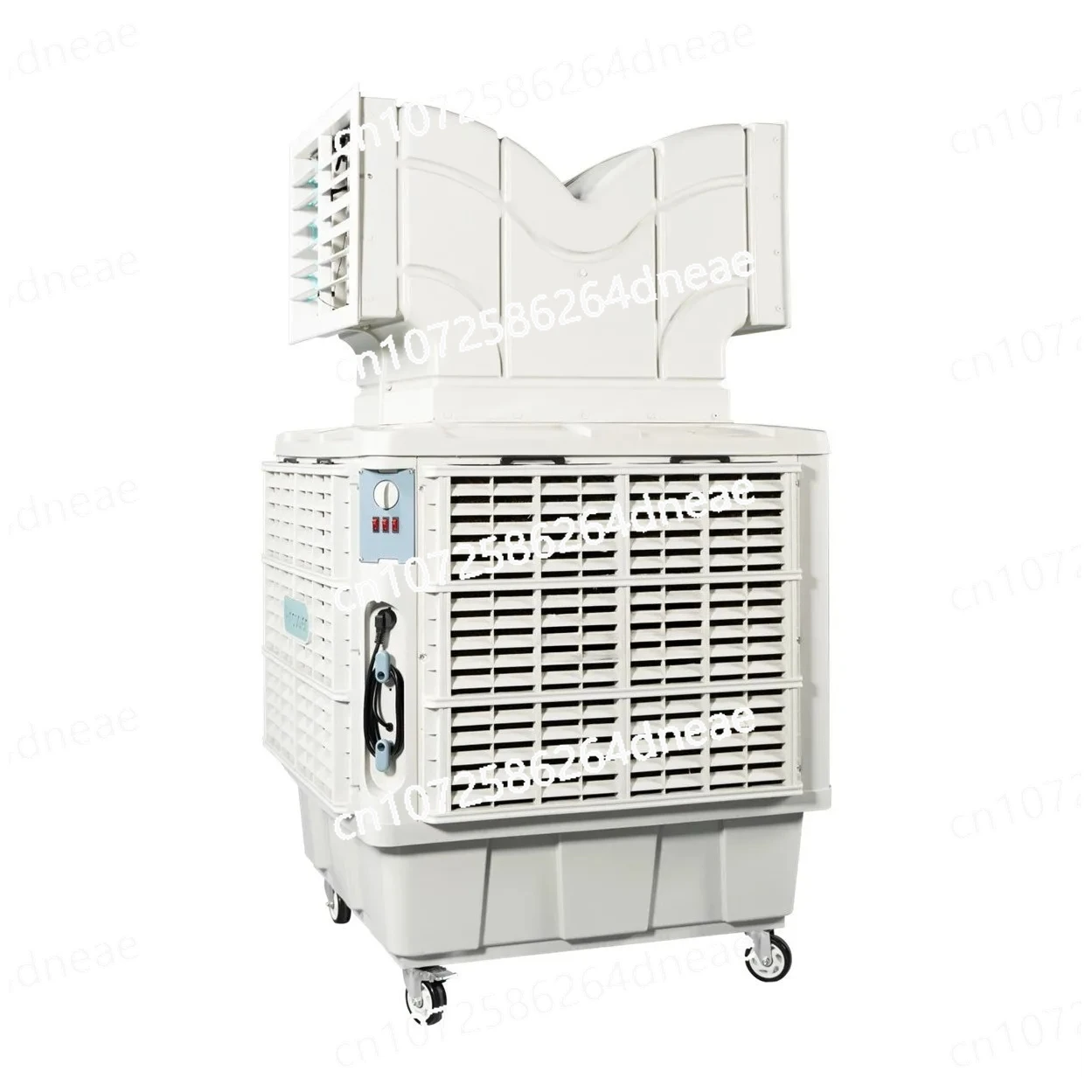 

large mobile industrial chiller commercial large air volume cooling water cooling fan axial flow fan factory workshop