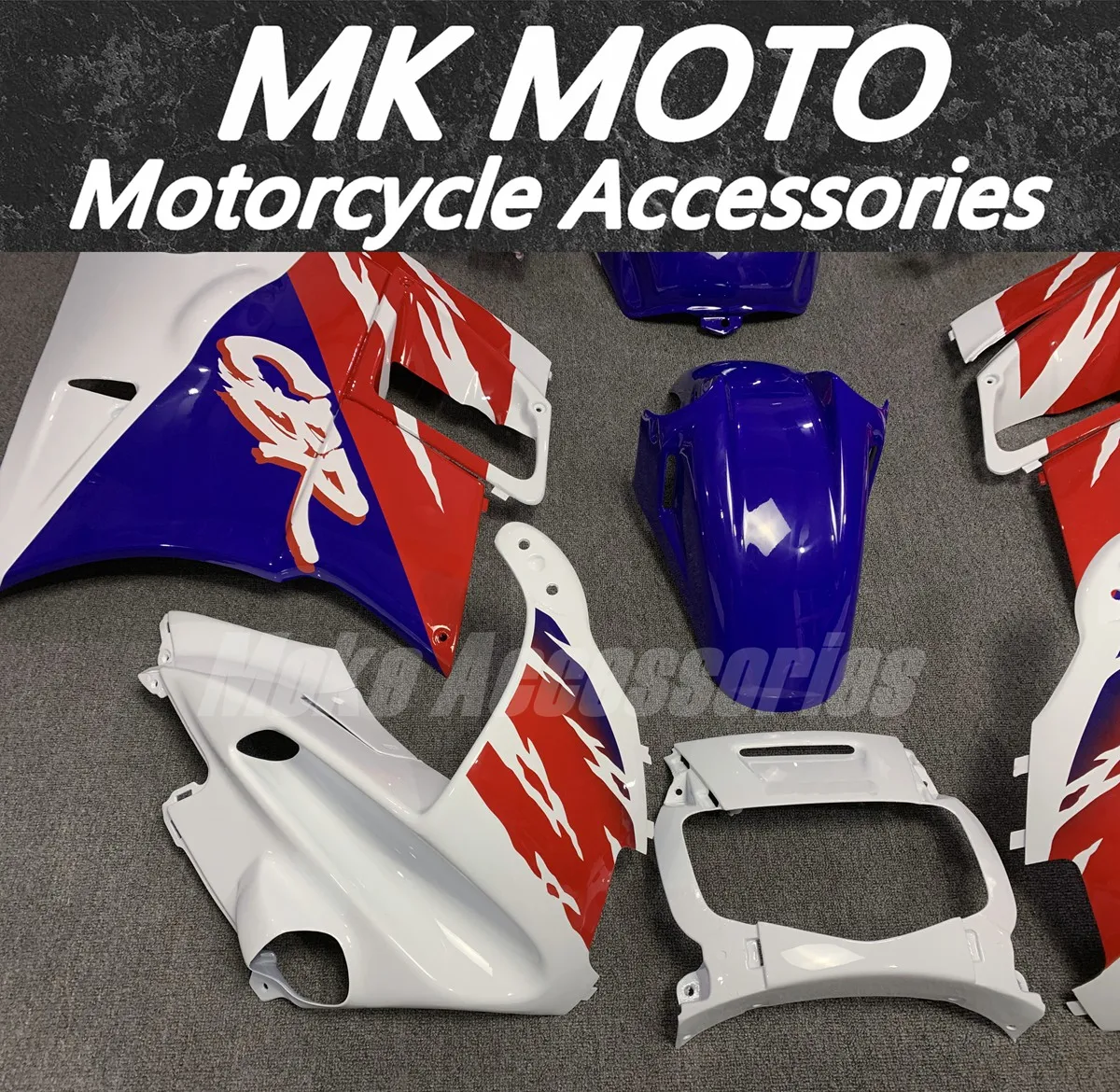 Kit de carenagens de motocicleta adequado para cbr600f f3 1995-1996 conjunto de carroceria injeção abs de alta qualidade novo branco azul vermelho