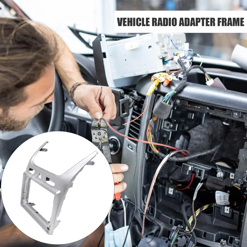 10-Inch Car Radio Fascia Frame Kit for Cobalt 2016+ Center Console Navigation Dash Mounting Bracket for Android Screen view 3