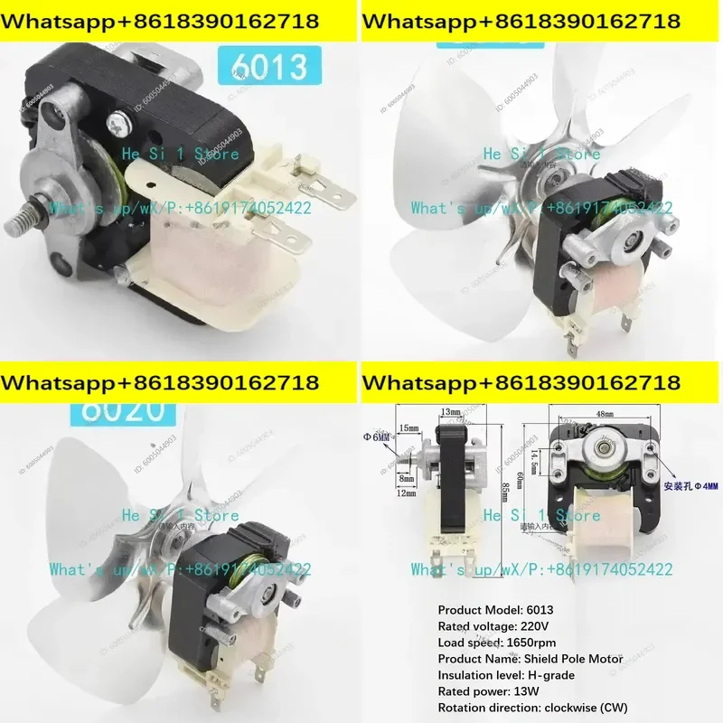 6013 6015 6020 Food Dehydrator, Fruit Dryer, Electric Blower for Home & Commercial Use, Drying Machine with Motor & Fan
