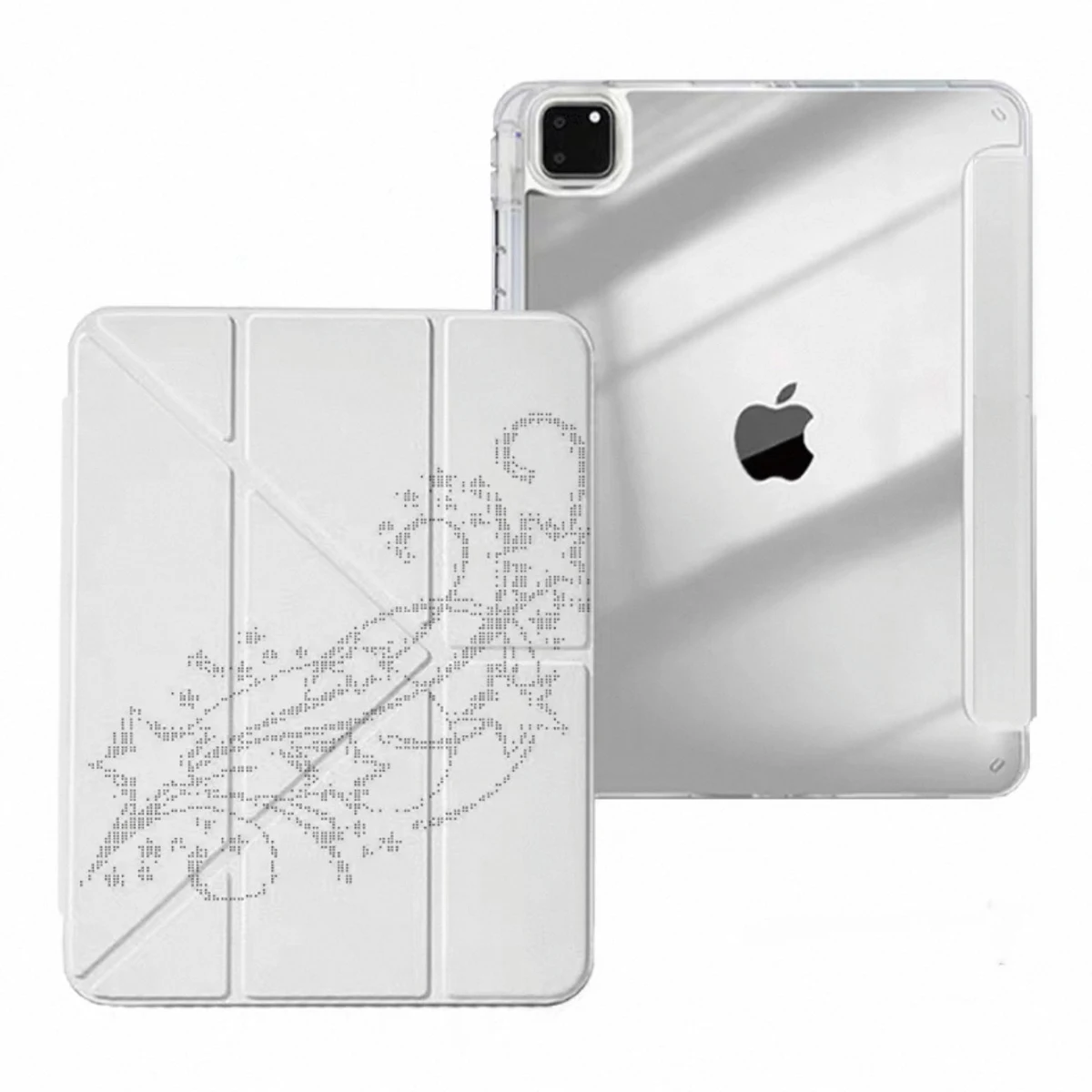 Pixel Stars Vine New Tablet Case For iPad Pro 11 12.9in 13 15 M4 9.7 10.2 5/6th 7/8/9 10 11th MINI 6 7 Air 5 6 7 Trifold Case