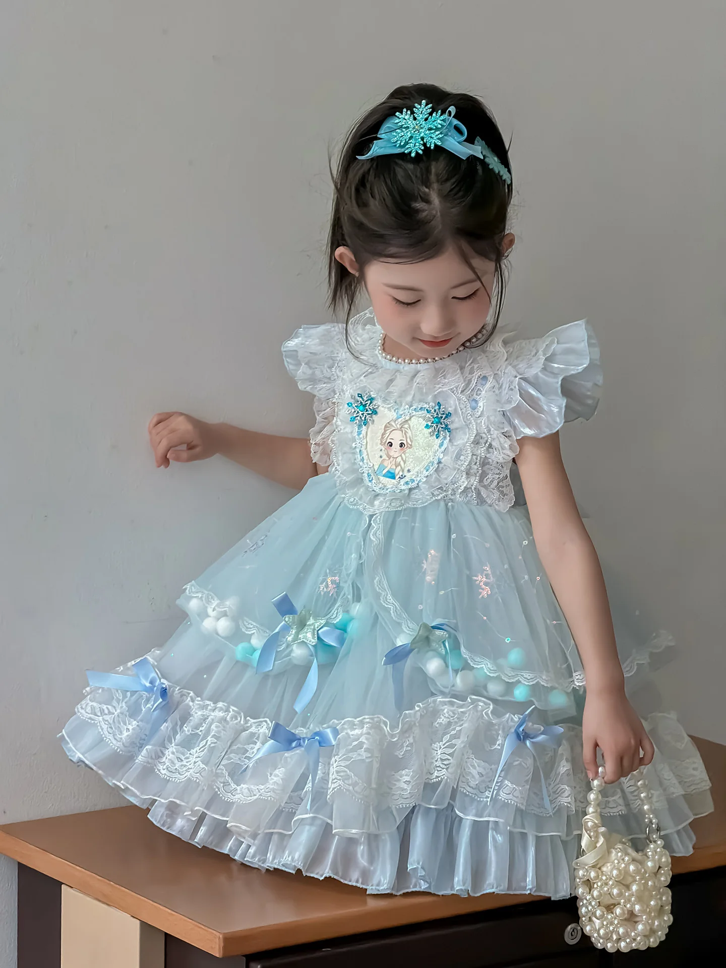 girls-dress-baby-elsa-princess-skirt-children-summer-clothes-mesh-sequin-puffy-skirts-soft-index-suitable-for-casual-scenes