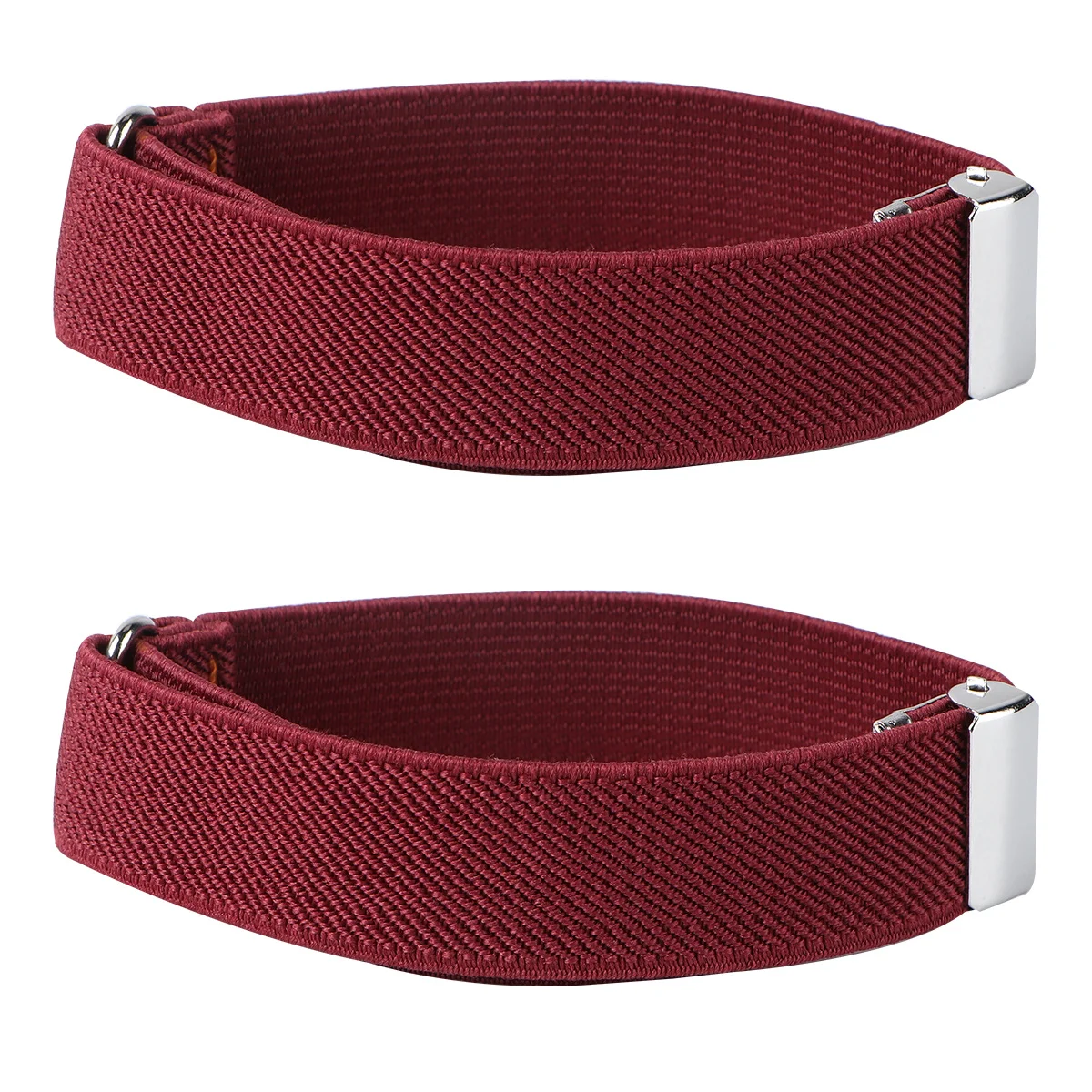 

1 Pair Elastic Armlet Stretchy Sleeve Ring For Unisex Fashion Armband Bracelet Simple Bangle Accessory Hat Matching Jewelry