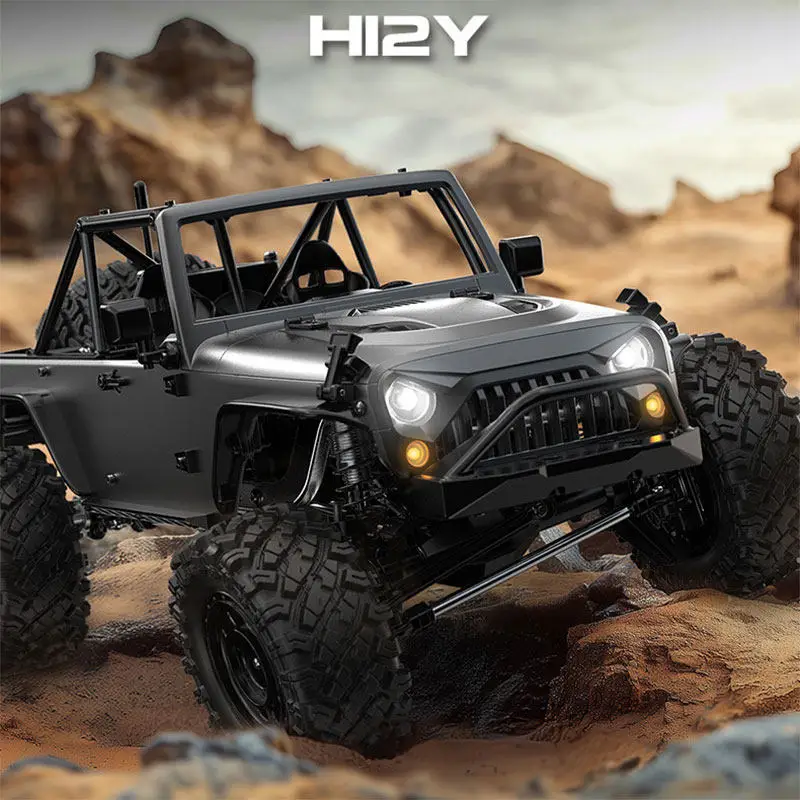 In Stocks MJX H12Y+ Rc Crawler 1 12 Scale Brushless Electric Four Wheel Drive Off Road Climbing Vehicle For Hobby Enthusiasts