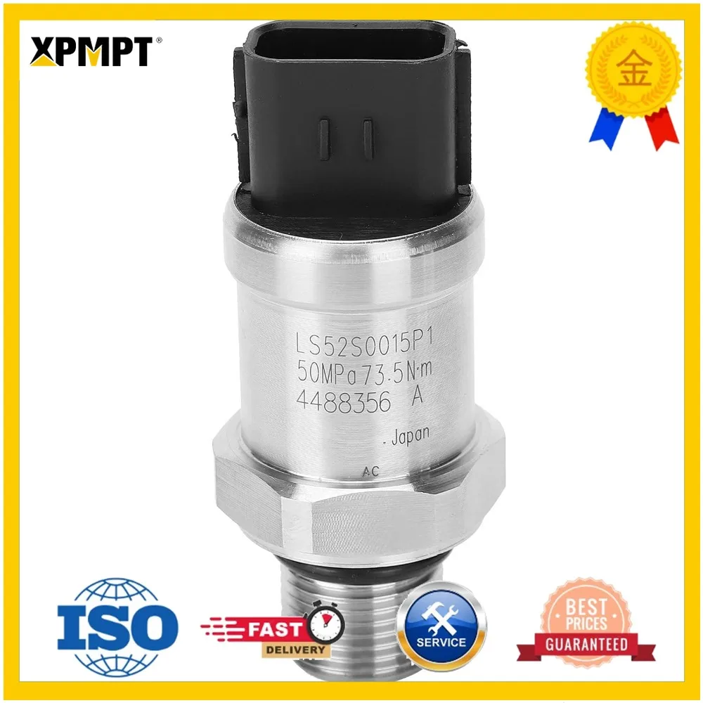 Hydraulic Pressure Sensor for Kobelco Excavator SK350 SK200 SK250 8 High Strength Metal