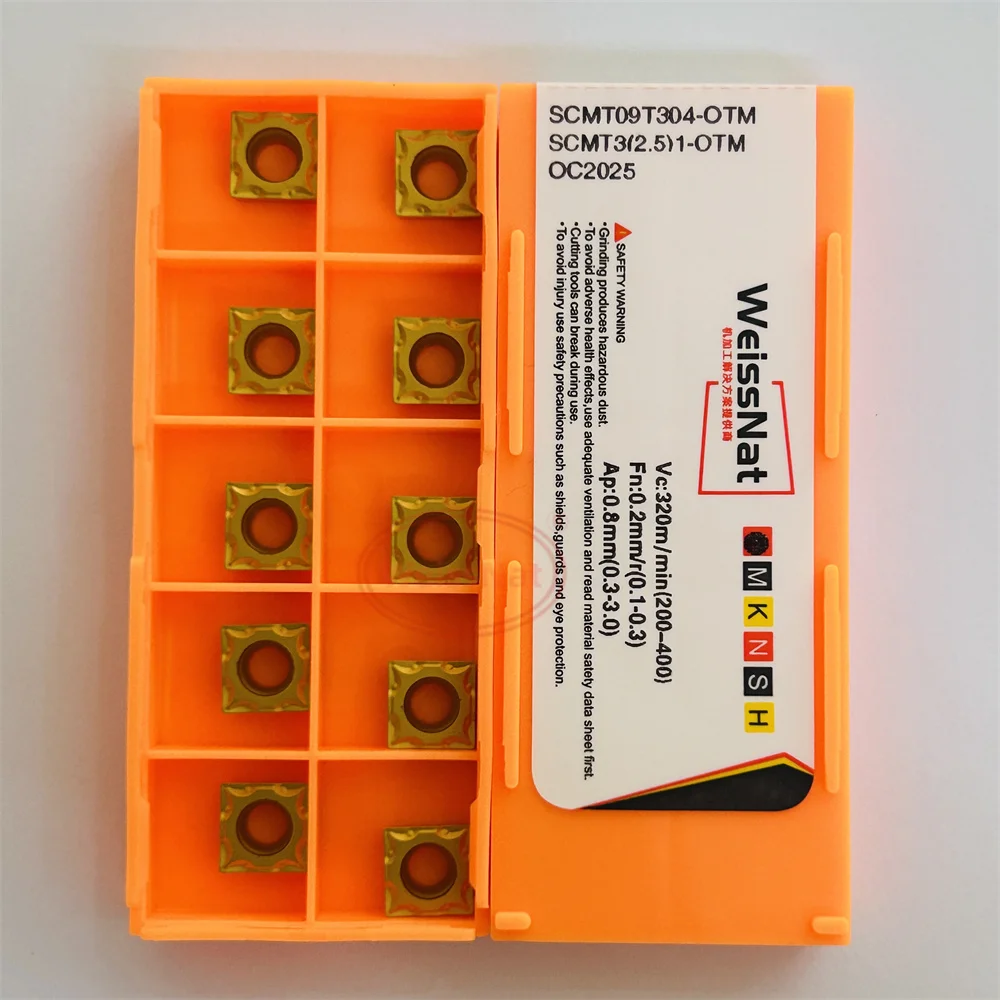 SCMT09T304 SCMT09T308 SCMT120404 SCMT120408 SCMT120412-OTM TMT OP1315 OP1215 OC3215 OC2125 OC2025 OC2325 SCMT Inserto de carburo