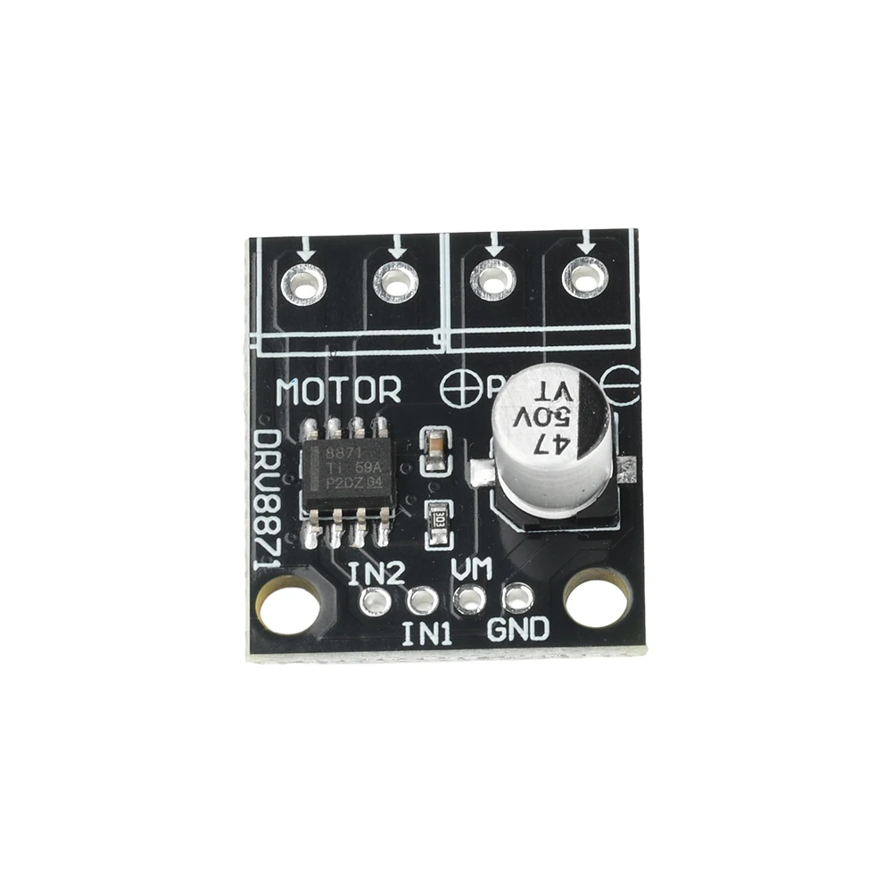 DC 6,5-45V H-Brücken-Motorsteuermodul 3,6A Bürstenmotor-Controller PWM 10A für DIY-Roboter – Detail 3