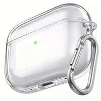 Étui Airpods Pro 3 2025 Airpods 4 2024, coque transparente antichoc en TPU souple et Transparent pour Airpods 2 3 2021 1