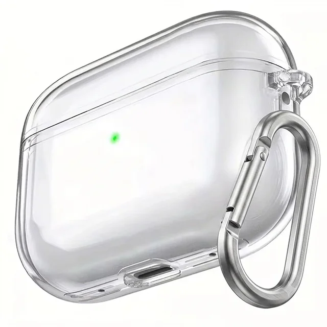 Étui Airpods Pro 3 2025 Airpods 4 2024, coque transparente antichoc en TPU souple et Transparent pour Airpods 2 3 2021 1