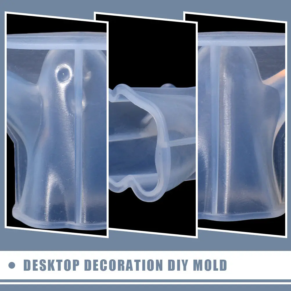 Ghost Shape Silicone Ice Mold DIY Accessory for Home Bar Chocolate Making Cake Baking Handmade Craft Desktop Decoration Mold