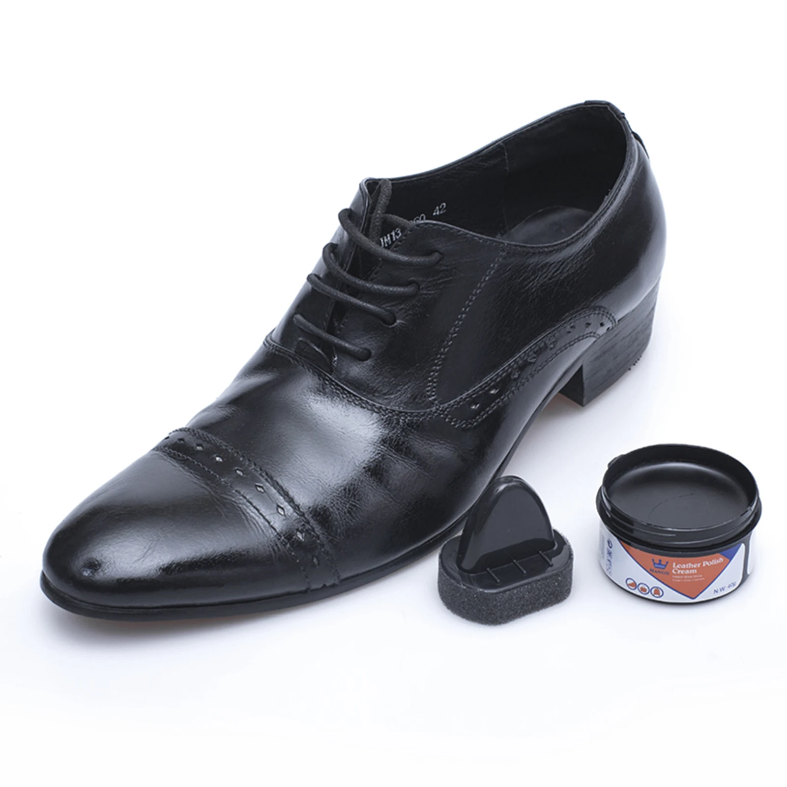 Leather Shoe Boot Polish Cream Nourishing Moisturizing Shoe Polish Cream for Leather Shoes Bags Garments