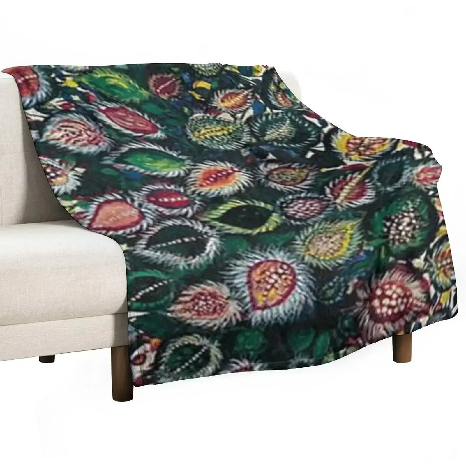 Feuilles - Seraphine Louis - Favourite Artists Collection Throw Blanket Luxury Throw Polar Custom Decorative Beds Blankets