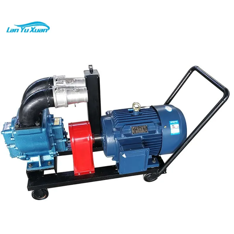 YHCB series arc gear oil pump special for the tank truck transfer fuel oil gear pump