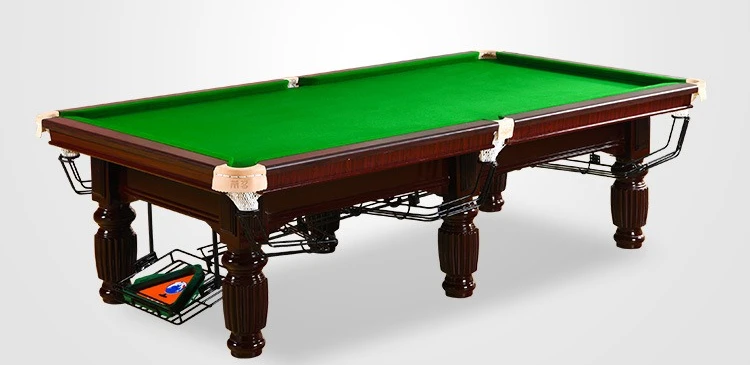 9ft Automatic return billiard table American standard adult billiard table black eight two-in-one home table