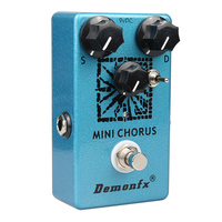 NEW Demonfx Mini Chorus High Quality Guitar Effect Pedal Chorus Pedal High Quality Overdrive Distortion