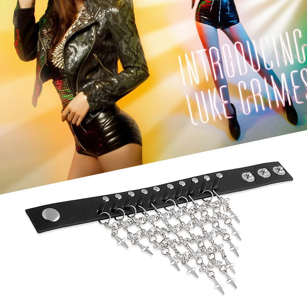 أساور على طراز فاسق للرجال والنساء، إكسسوارات Steampunk عتيقة، هدايا، تصميمات الأصفاد القبلية #1