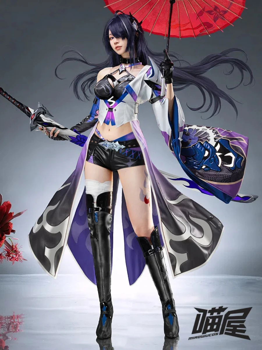 Honkai: Star Rail Raiden Bosenmori Mei Women Cosplay Costume Cos Game Anime Party Uniform Hallowen Play Role Clothes Clothing