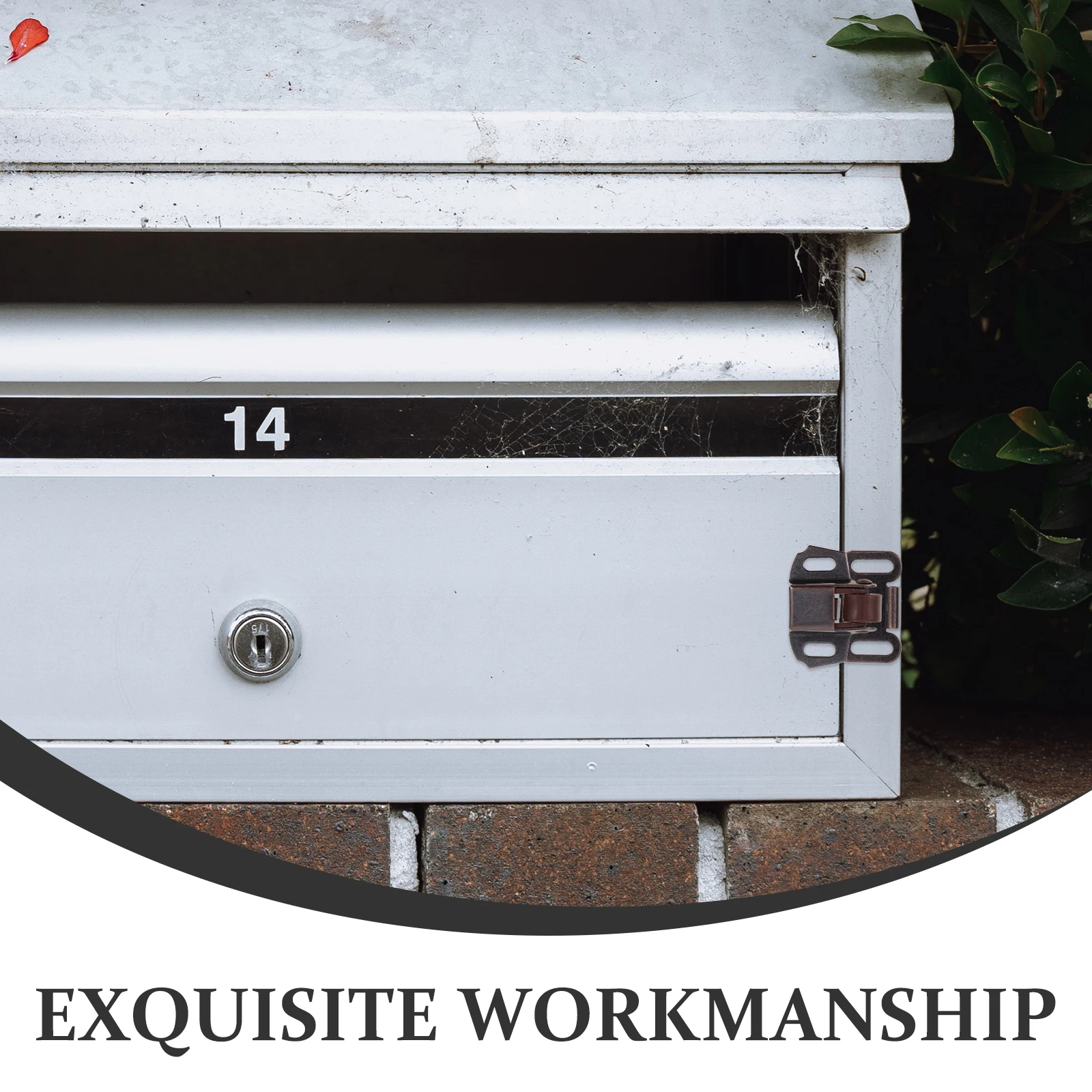 10 комплектов, комплект для замены защелки почтового ящика, плавное управление, прочная конструкция, универсальное использование для шкафов для почтового ящика на открытом воздухе