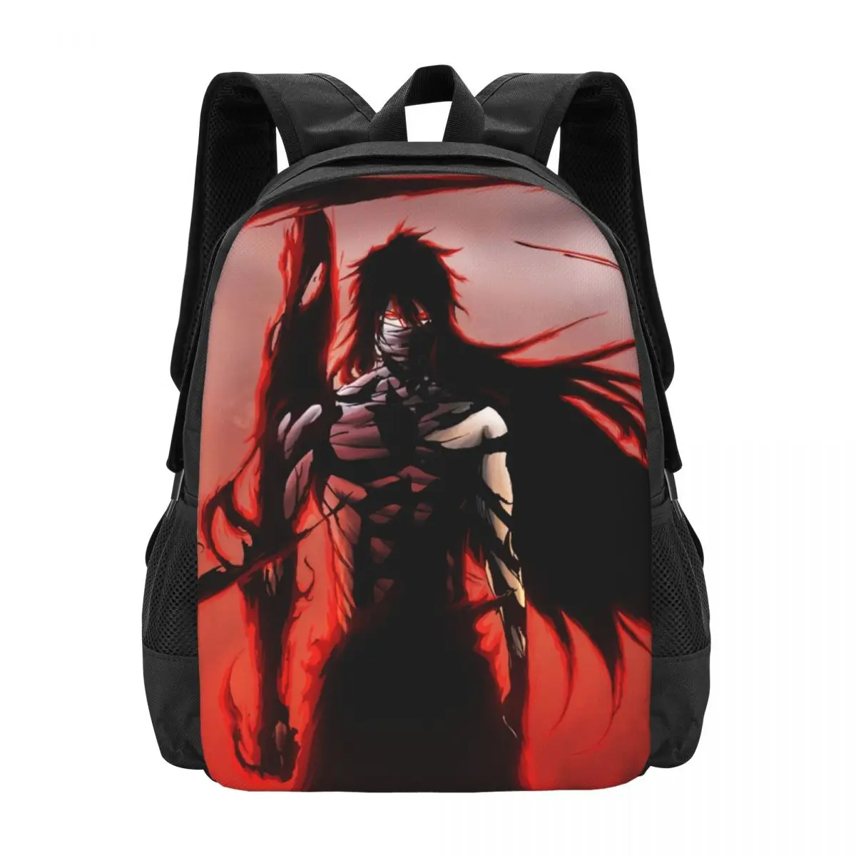 

Anime BLEACH Kurosaki Ichigo Travel Laptop Backpack, Business College School Computer Bag Gift for Men & Women