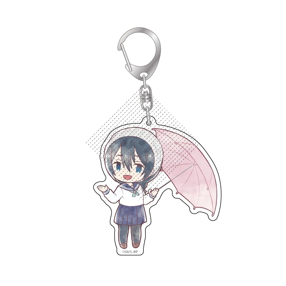 سلسلة مفاتيح أنيمي أكريليك من Jujutsu Kaisen ، Kuroi Misato ، Haibara Yu ، Nanami Kento تأثيري ، مستوى مظهر عالٍ ، كارتون أمبيطس