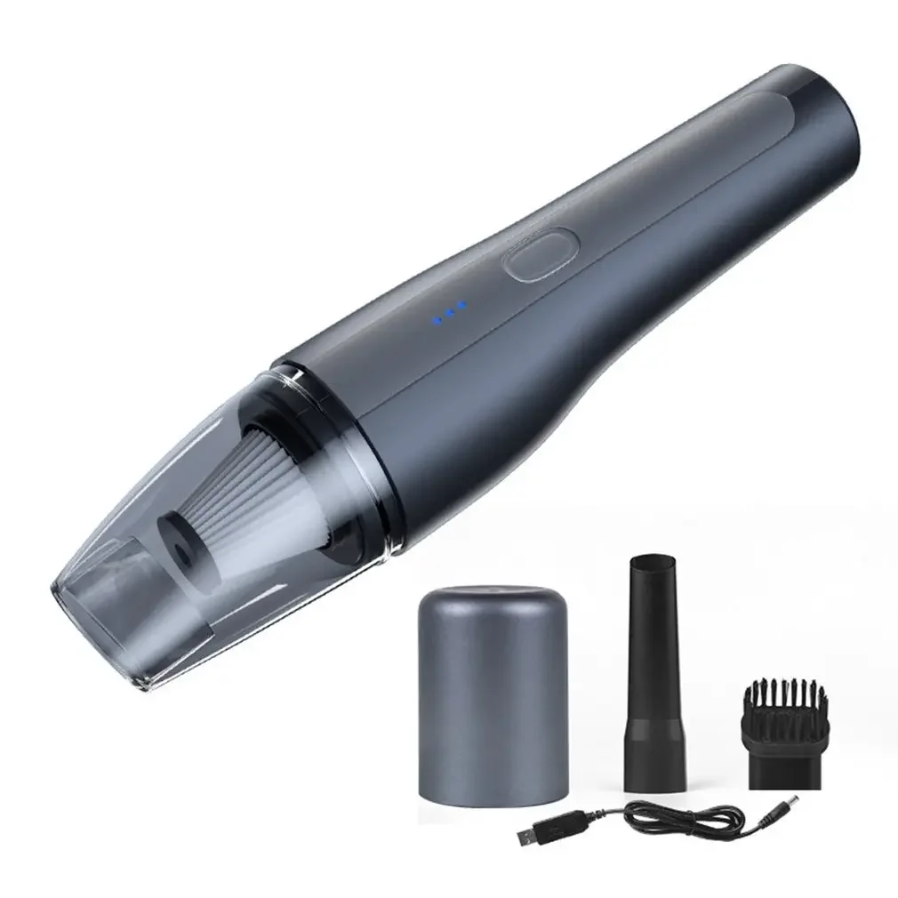 Car Wet Dry Vacuum Cleaner 6000Pa High Power Portable Wireless Handheld Interior Cleaner