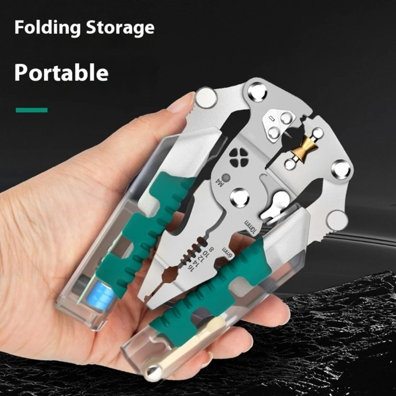 

Professional Electrician Wire Stripping and Cutting Pliers With Ergonomic Grip for Clean Safe Cut Industrial Easy To Use