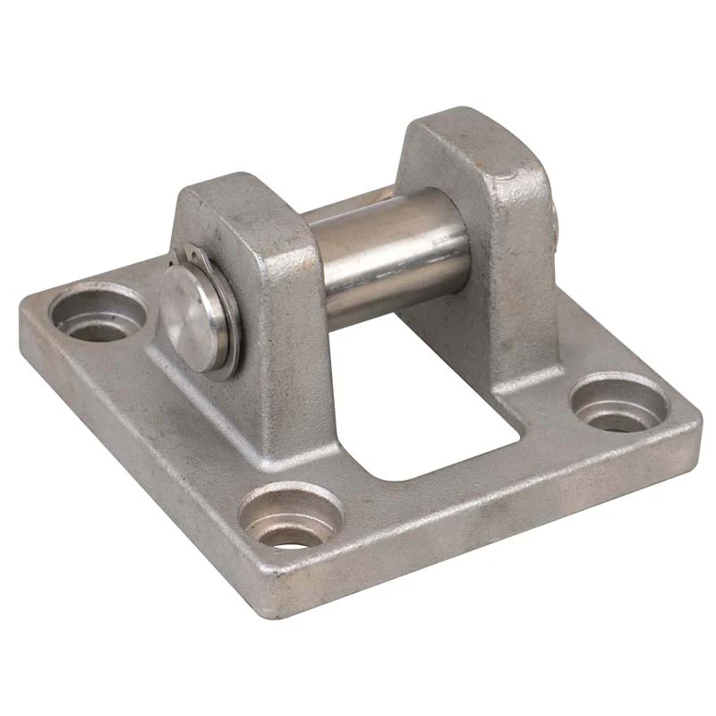 

304 stainless steel SC standard cylinder accessory fixed base corrosion-resistant double earrings CB32/40/50/63/80/100