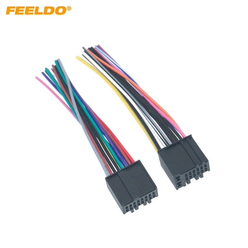 Auto Stereo 30Pin ISO Installation Wiring Harness For Chevrolet Captiva Enclave Silverado Tahoe Audio Cable Adapter
