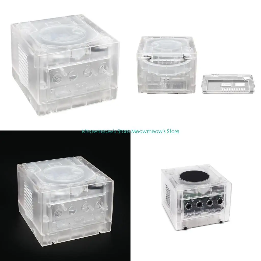 

W91A Case Shell для замены игровой консоли прозрачного корпуса прозрачного корпуса