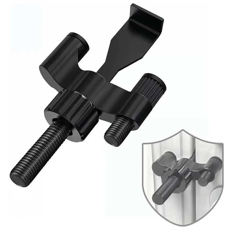 도어 잠금 장치 여행 호텔 룸용 소형 강철 도어 잠금 장치 홈 보안 도어 잠금 장치 조정 가능한 도어 스토퍼 도어 안전-ELEC