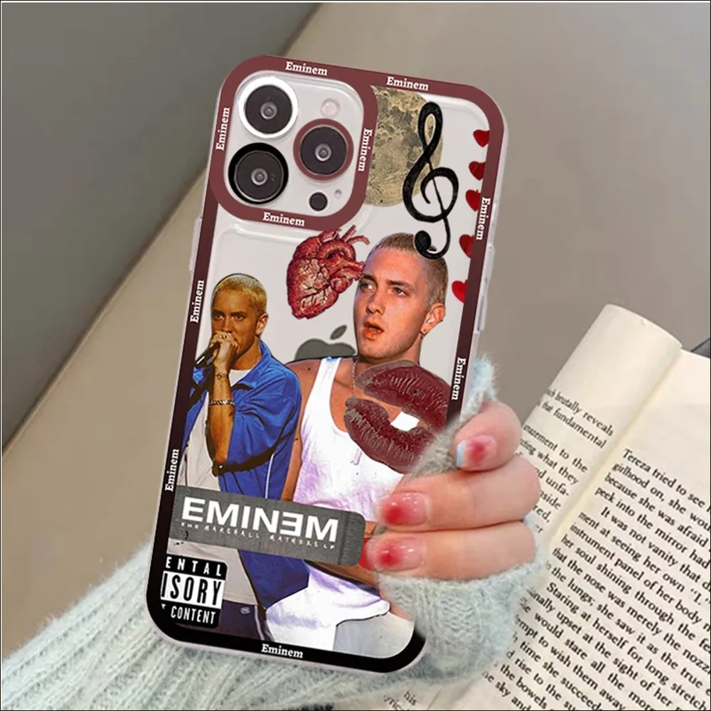 Hop Rapper Eminem rap Phone Case For iPhone 14 13 12 11 Pro Max XS X XR SE 2020 6 7 8 Plus Mini Protective Cover