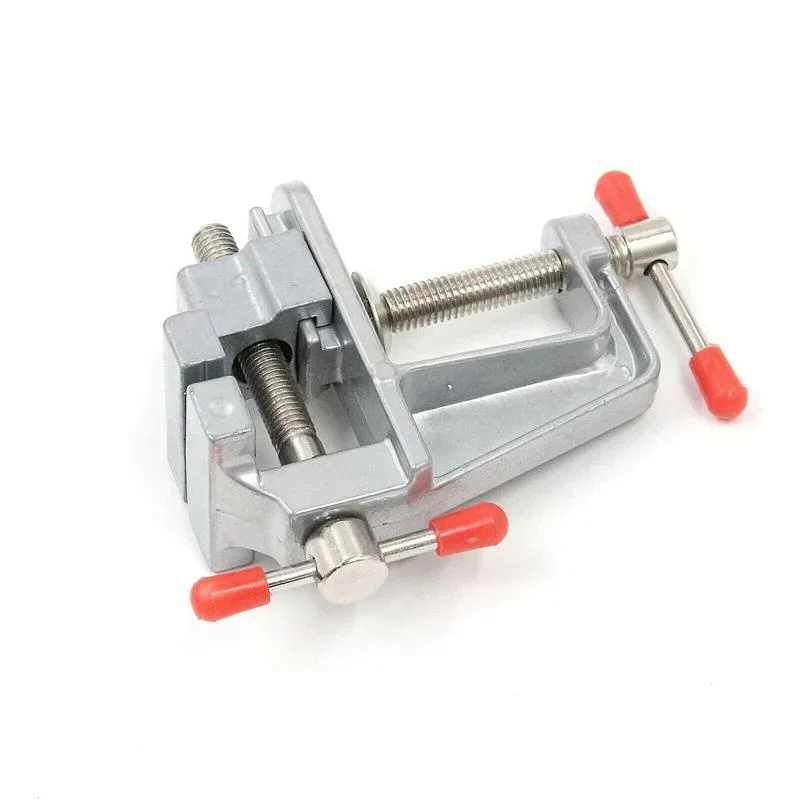 360 ° Rotary Mini Bench Vise Clamp Table Swivel Lock Clamp DIY Repair Tool Household Parts Supplies wholesale