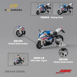 CMModel 1/64 Motorcycle S1000RR Diecast Model