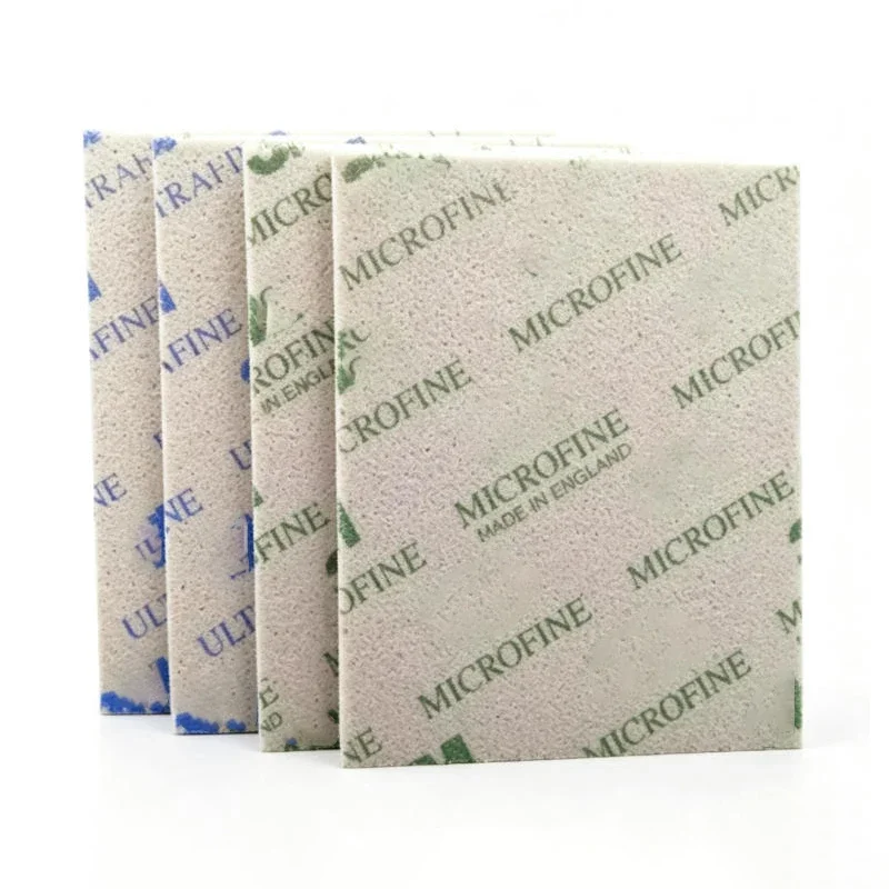 Wet/Dry Sanding Sponge Sanding and Polishing Sandpaper 4.5x5.5inches Soft-Back Sanding Sponge Pad Suitable for Automotive Sandin