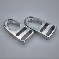 Clips de asiento de Kayak de aluminio, piezas de repuesto, reparación, fácil instalación, accesorios Premium duraderos, 2 uds.