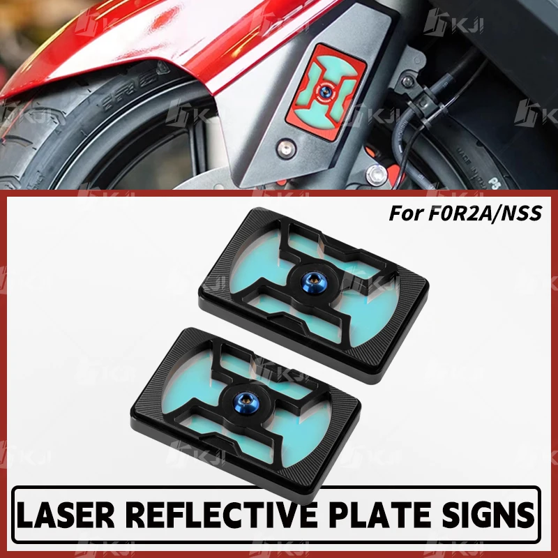 For Honda NSS FORZA 350/300/250/150/125 Rear Fender Reflector Front Fork Reflective Warning Sticker Accessories Parts