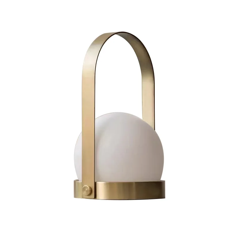 

Portable Modern Simple Desk Lamp Outdoor Camping Portable Lamp Living Room Study Atmosphere Decorative Night Lamp